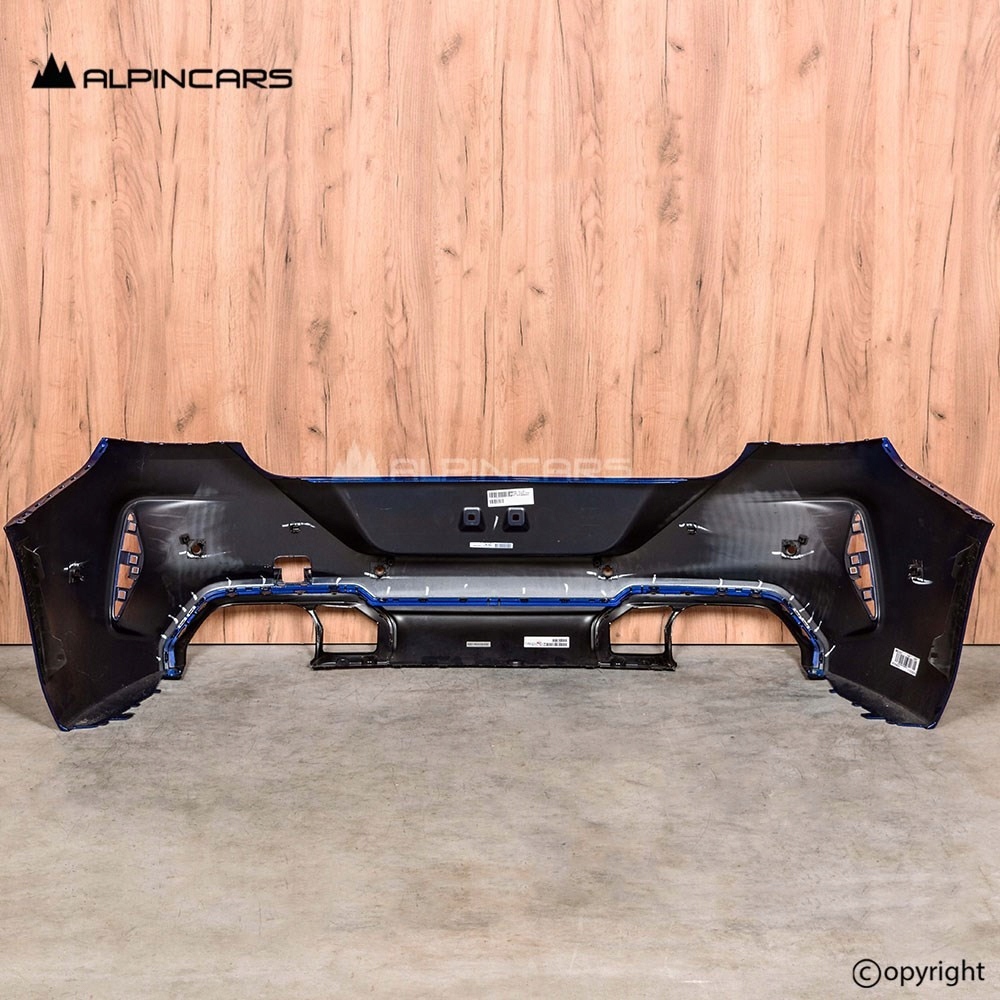 фото №5, Bmw 8 f91 f92 m8 бампер задний marina bay blue