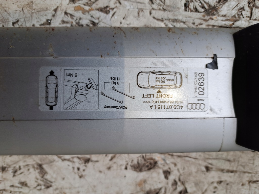 Audi a6 c7 a6c7 avant балка кровельные на рейлинги в Украине