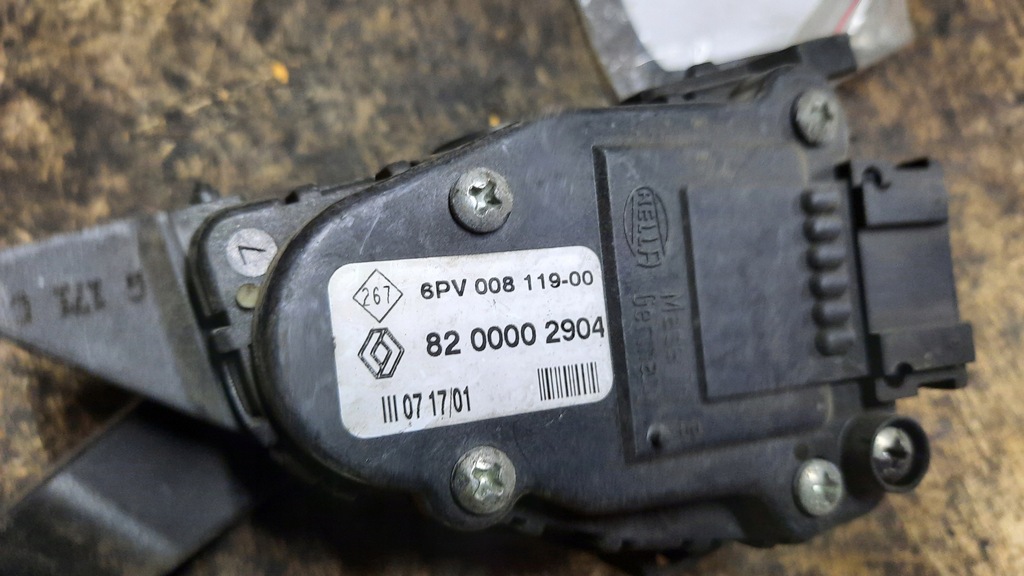 фото №5, Потенціометр газу renault laguna 1.9d 01r