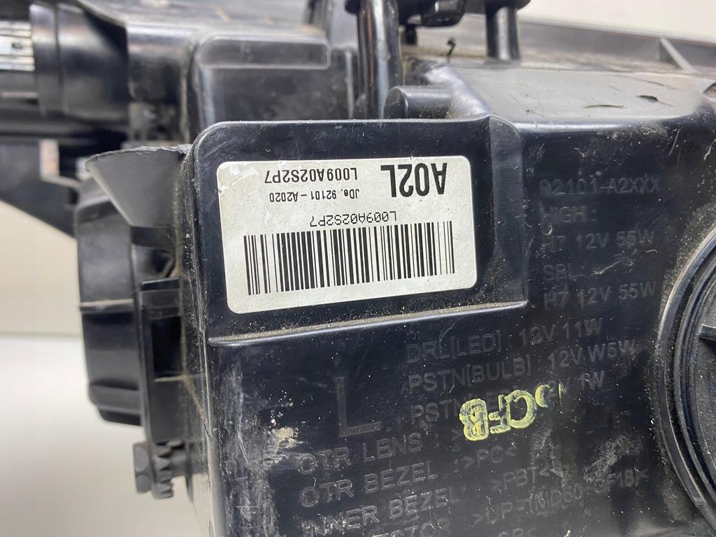 фото №12, Kia ceed ii лампа левая левый перед передняя линза led 92101a2020