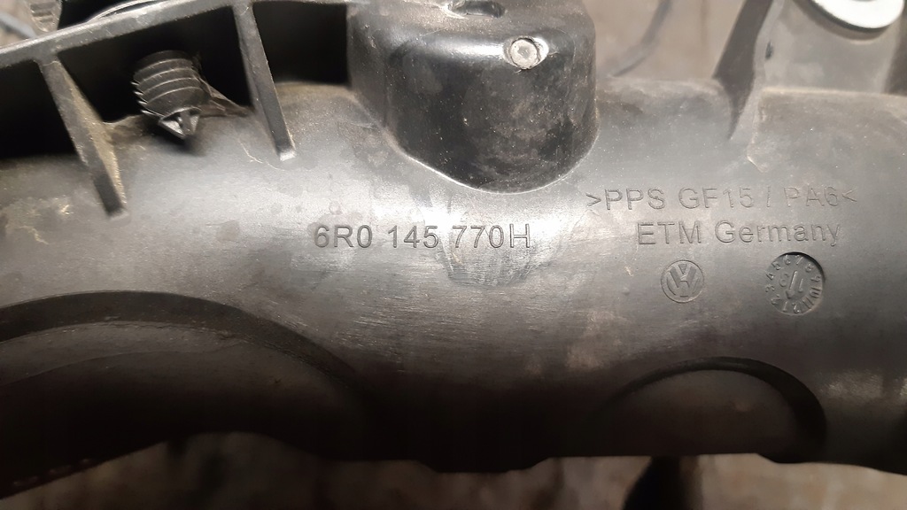 фото №4, Seat, skoda, vw.rura інтеркулер. 6r0145770h