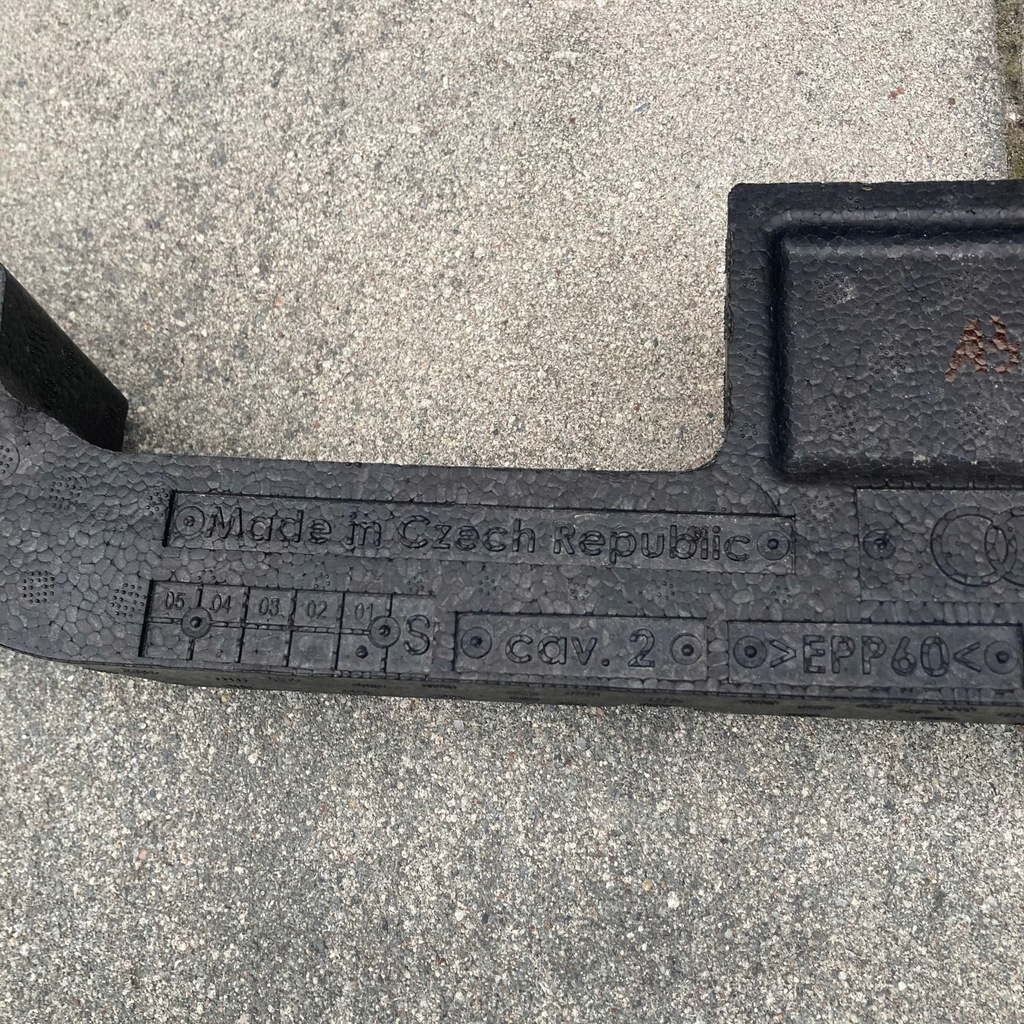 фото №9, Audi a3 / s3 / rs3 8y0 2020- абсорбер бампера перед 8y0807550d