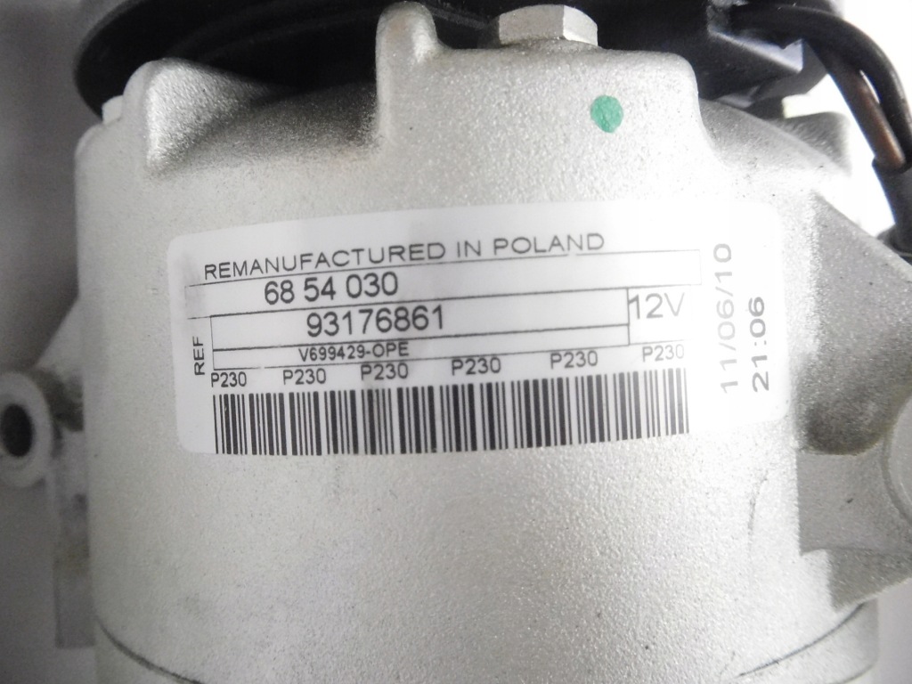 фото №9, Компресор кондиціонера opel astra j оригінальний номер 93176861