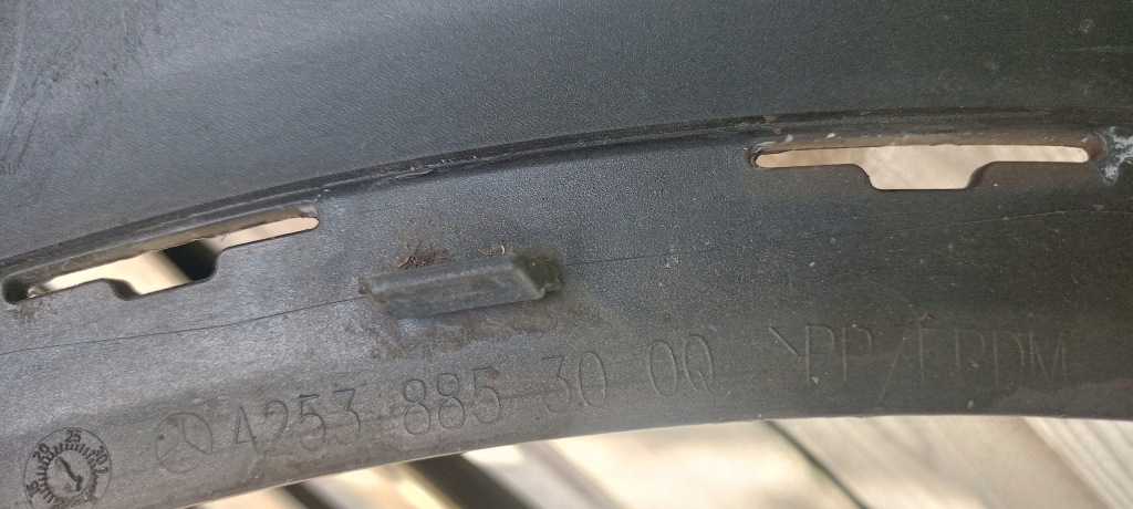 Бампер перед передній mercedes glc 15-19r amg x253 a2538853000 a2538858000 Доставка