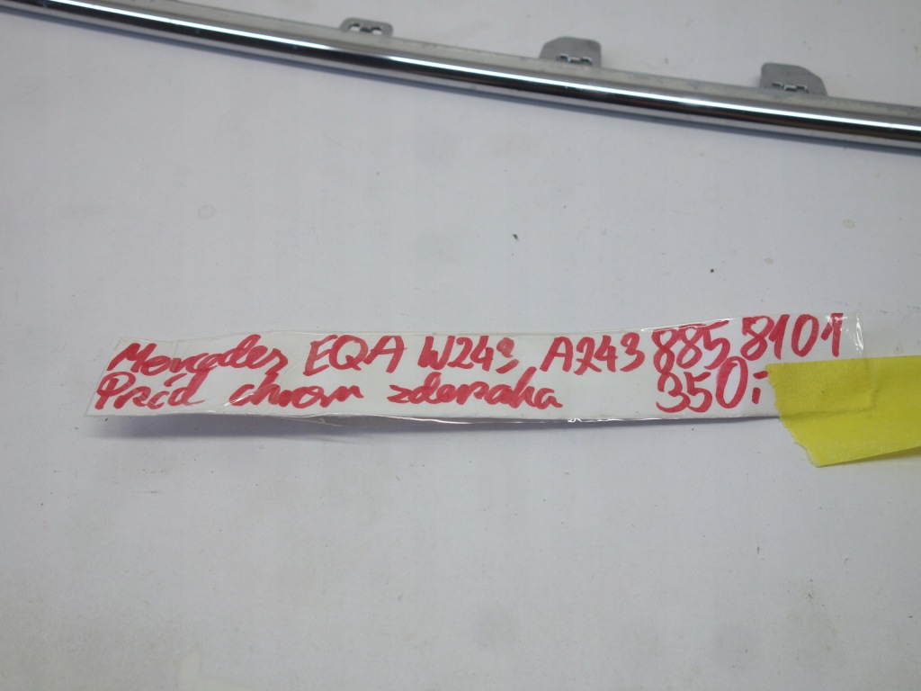 фото №8, Хром бампера перед mercedes eqa w243 a2438858101