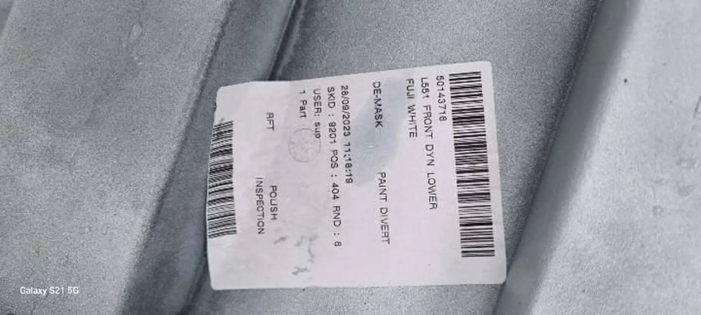 фото №5, Бампер передний перед land rover evoque ii