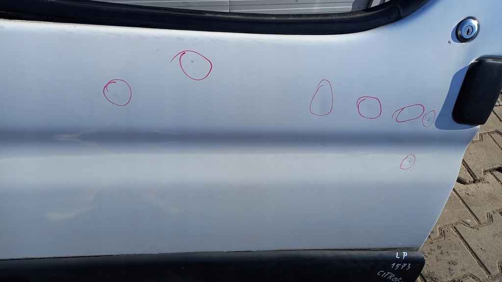 фото №3, Дверь левая перед citroen berlingo 04r
