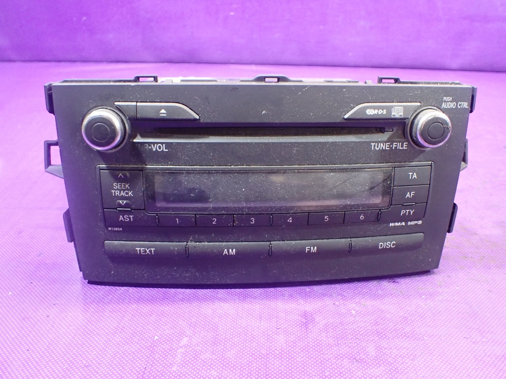 фото №1, Toyota auris i 06- радіо cd