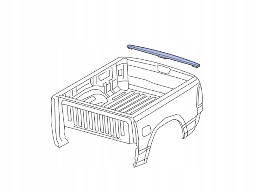 фото №5, Dodge ram 2019- пластик задняя oem 68292635aa