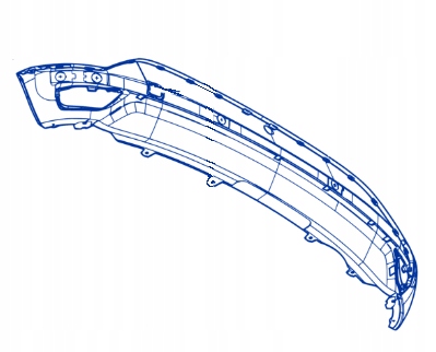 Купить Бампер задняя dacia jogger