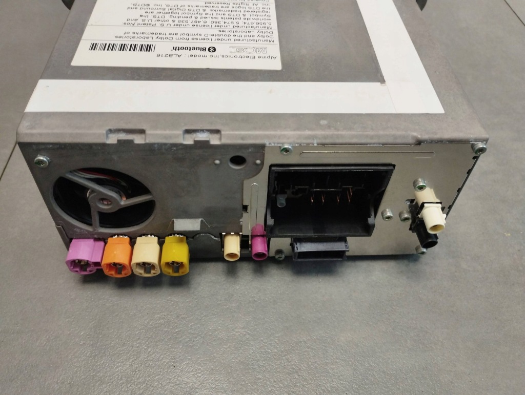 Bmw 7 g11 радіопрогравач головний пристрій high 2 6833445 Доставка