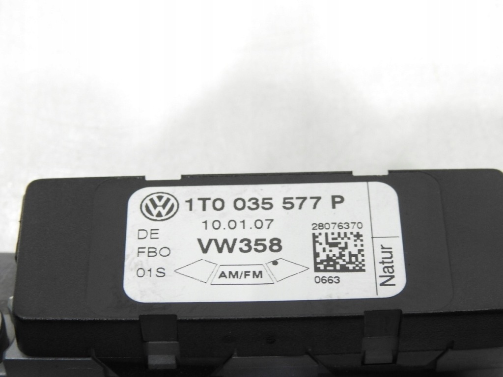 фото №8, Підсилювач антени vw touran i lift 1t0035577p