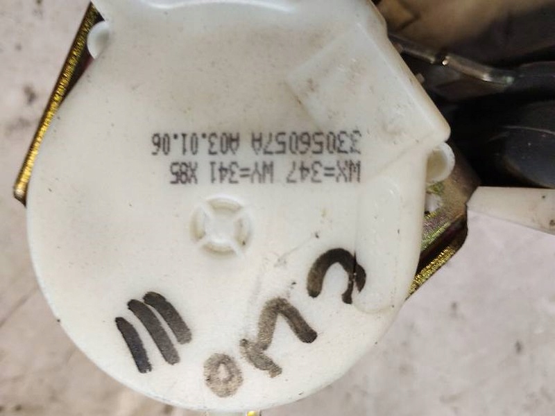 фото №4, Pas безпеки задня середній renault clio iii 3