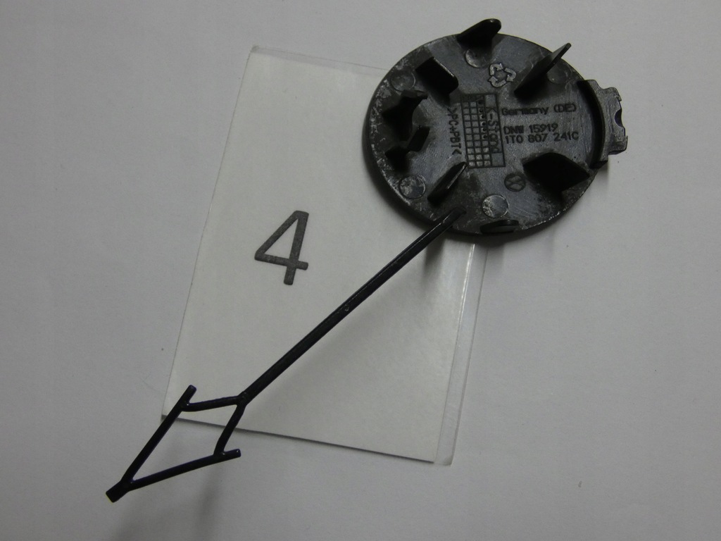 фото №15, Заглушка бампера передній, захист фаркоп буксирувальний vw caddy/ touran