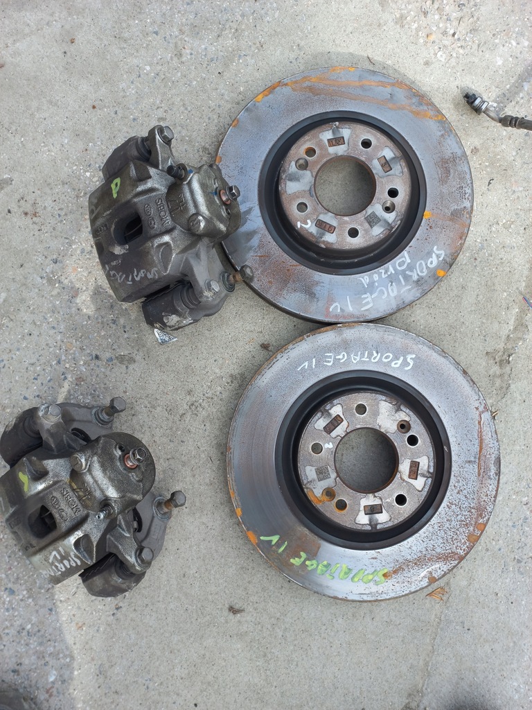 фото №1, Kia sportage iv lift тормозные диски тормозные перед 320mm