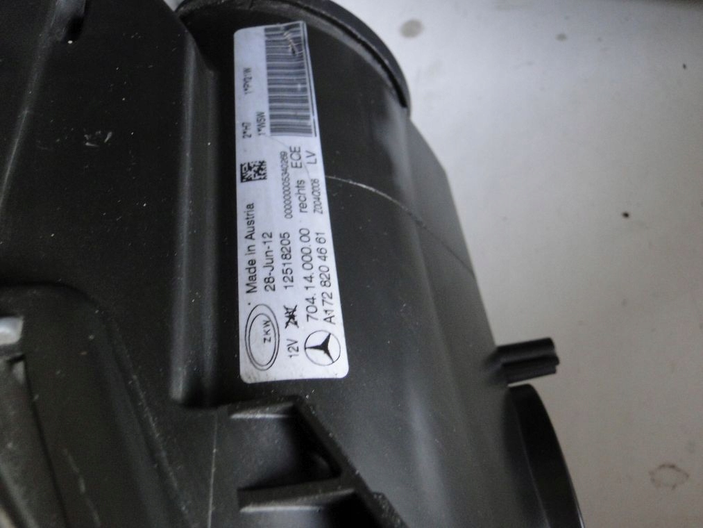 фото №5, Mercedes slk r172 лампа левая правая линза amg