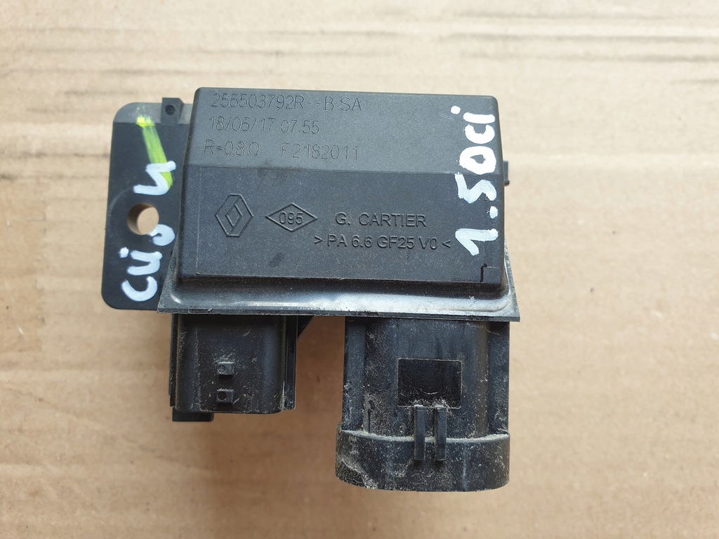 фото №1, Модуль вентилятора резистор renault clio 4 iv captur dacia 255503792r