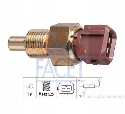 фото №1, Facet датчик температура двигателя wody citroen