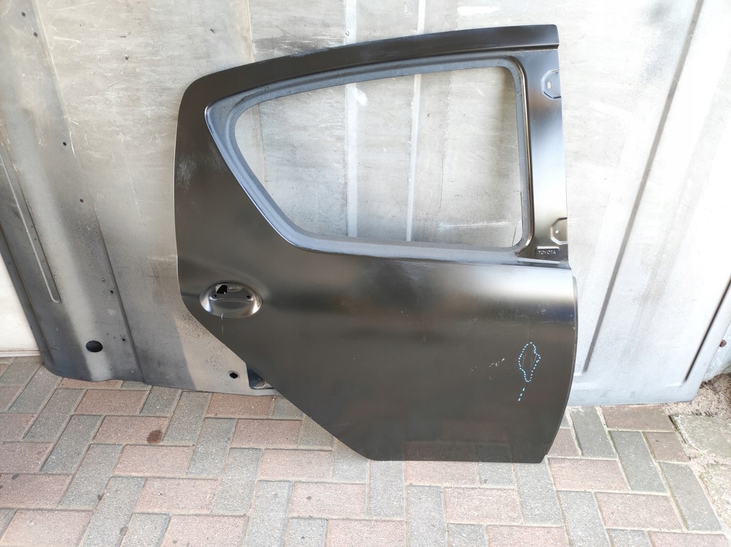 фото №1, Двері toyota aygo i 2005-2013 задня правий nowe org