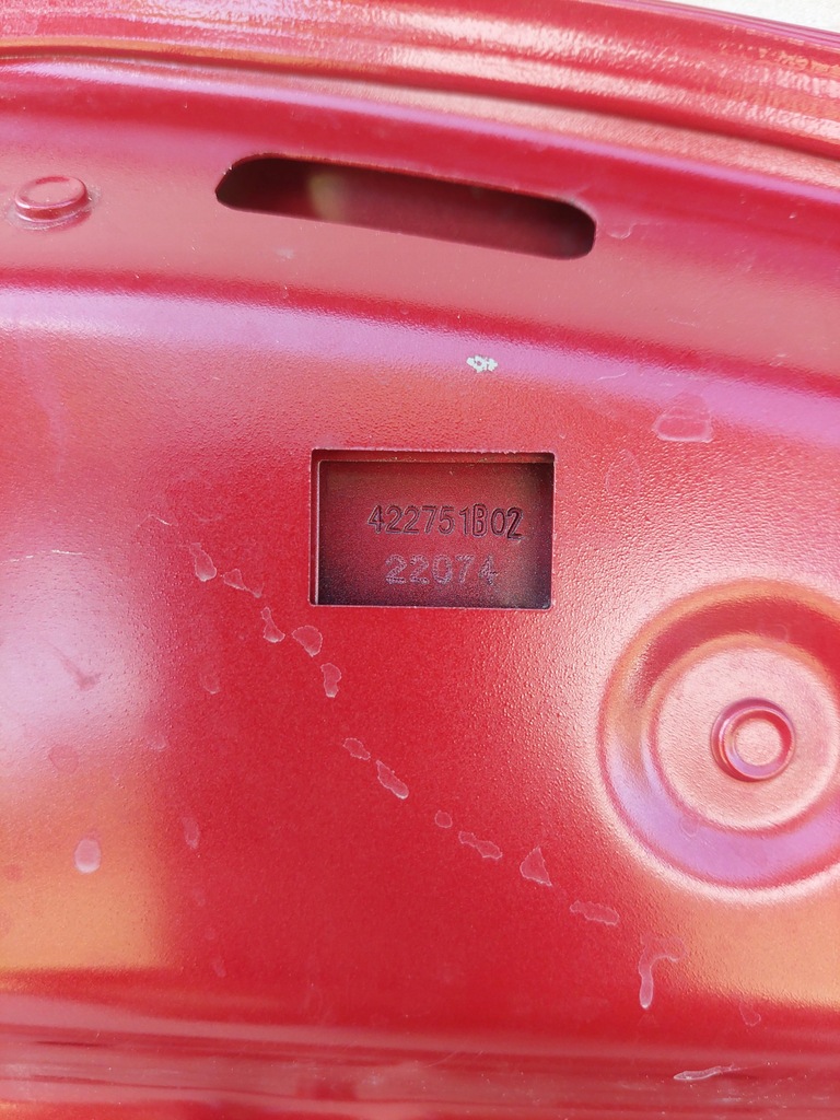 фото №8, Opel astra l vi 22r .капот przód.'''''grad'''''