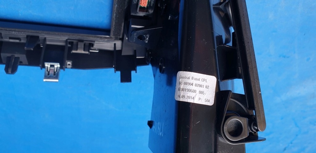 фото №10, Рамка панель навігації радіо решітка обдув maserati ghibli m157 6700190600