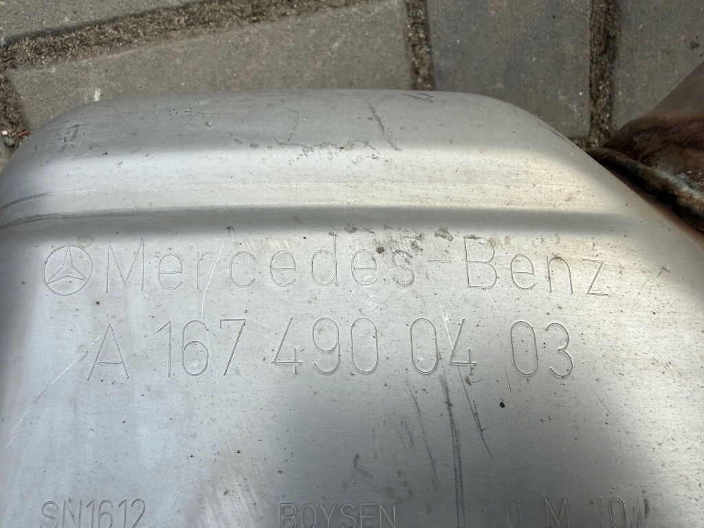 Mercedes gle купе w167 вихлоп гасник 3,0cdi a1674900403 a1674907102 Недорого