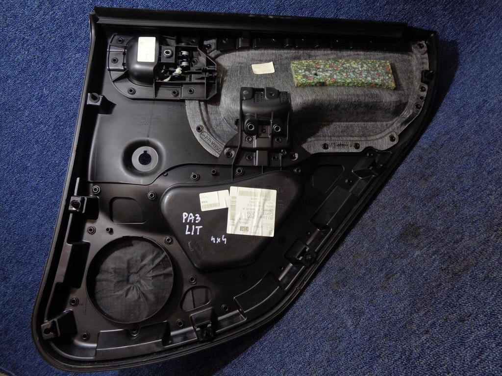 фото №8, Обшивка обивка дверь fiat panda 3 iii 2012- левый задний