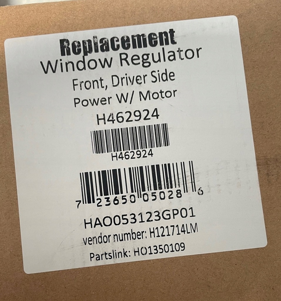 фото №9, Електричний підйомник скло передньої лівий honda accord 2003-2007 ho135010