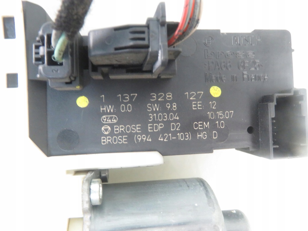 фото №8, Подъемник стекло правый передний peugeot 407 1137328127 0130822201