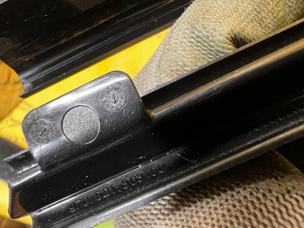 фото №6, Захист напрямна рейки сидіння перед лівий porsche panamera 970 i lift