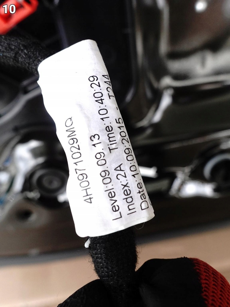 фото №11, Audi a8 s8 d4 4h0 09-17 lift двері ліва перед + скло демонтаж колір ly9t