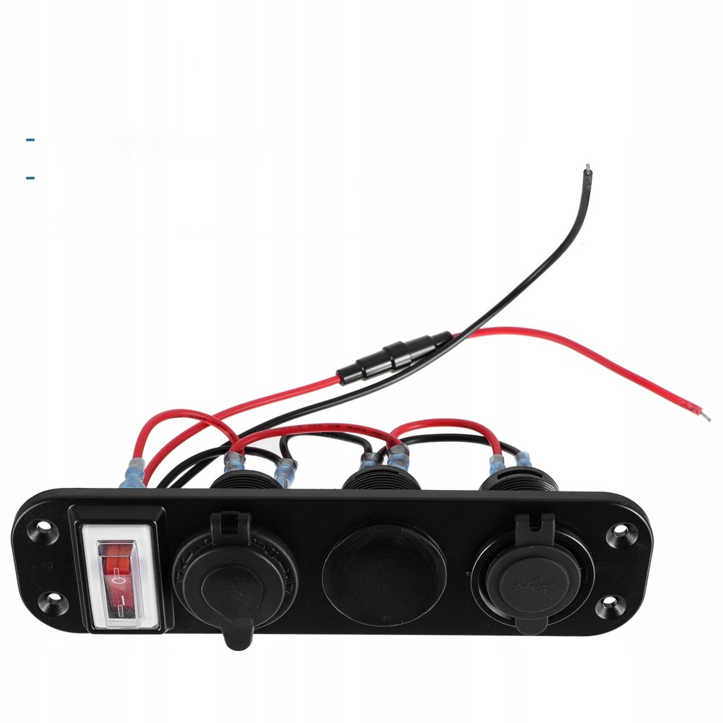 фото №5, Панель зарядний пристрій 4 w 1 włączony/wyłączony прикурювач