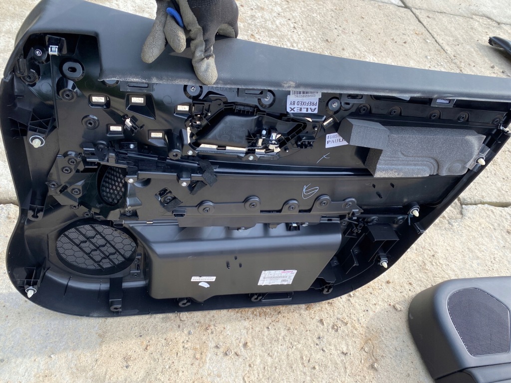 фото №5, Обивка обшивка дверь левый перед jaguar xf x260