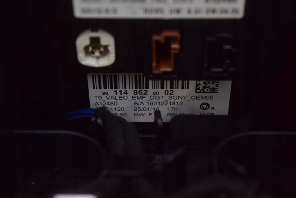 фото №9, Дисплей 98010025zd06 citroen c4 cactus 14-17