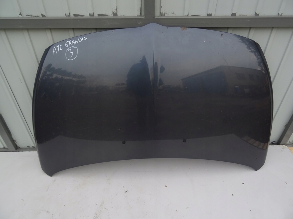 фото №1, Mitsubishi grandis капот колір a72 szary 2007rok