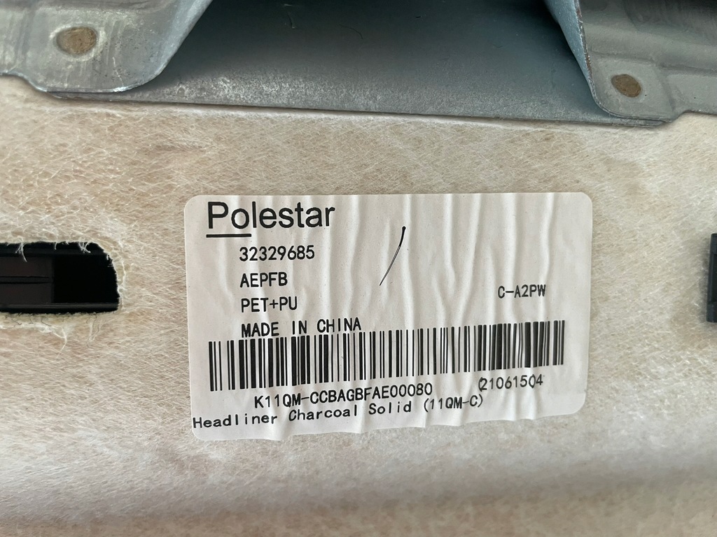 фото №6, Потолок polestar 2 czarna