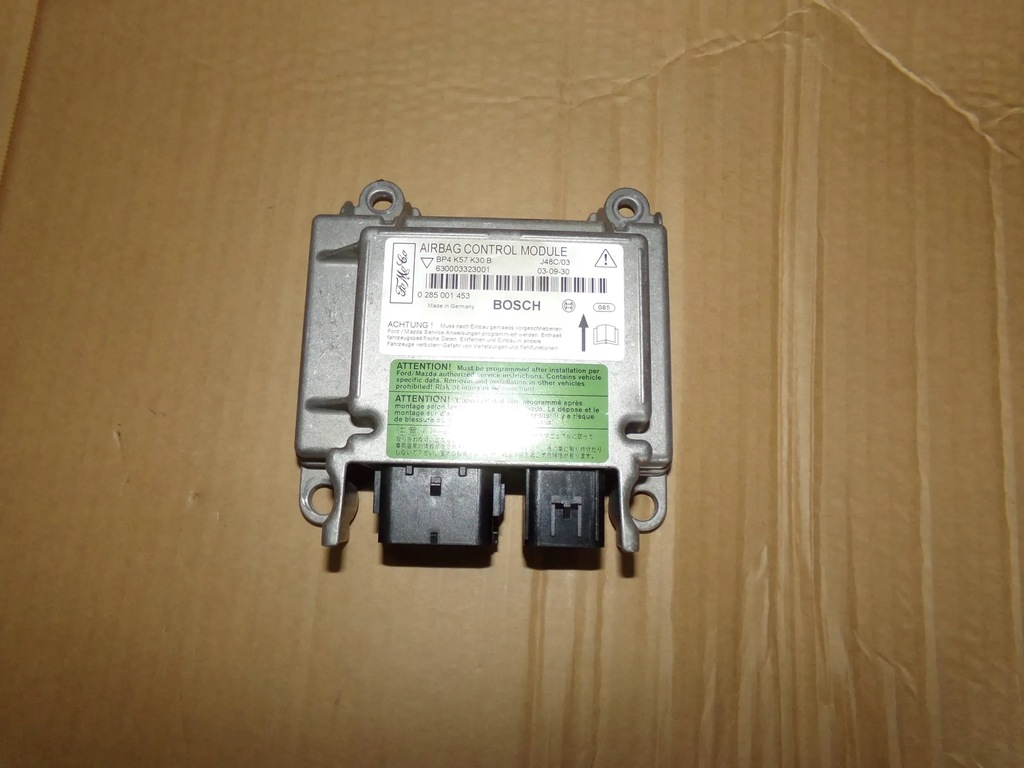 фото №1, Модуль air bag 0285001453 mazda 3 bk 04r