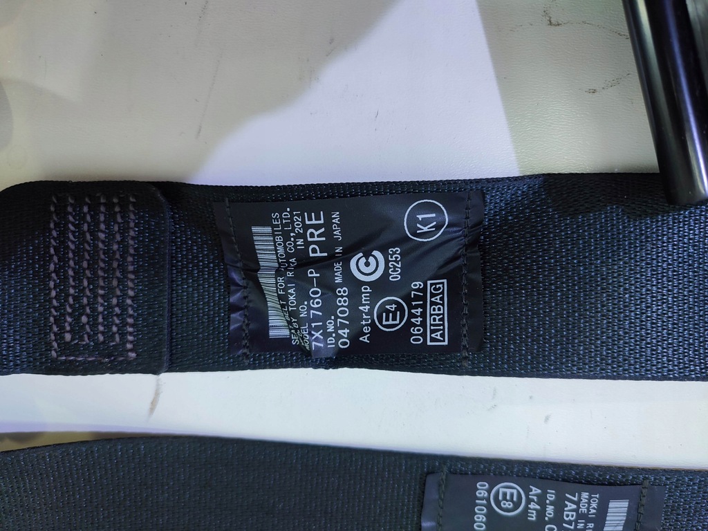 фото №5, Lexus rx 450h ремни безопасности комплект 20r.