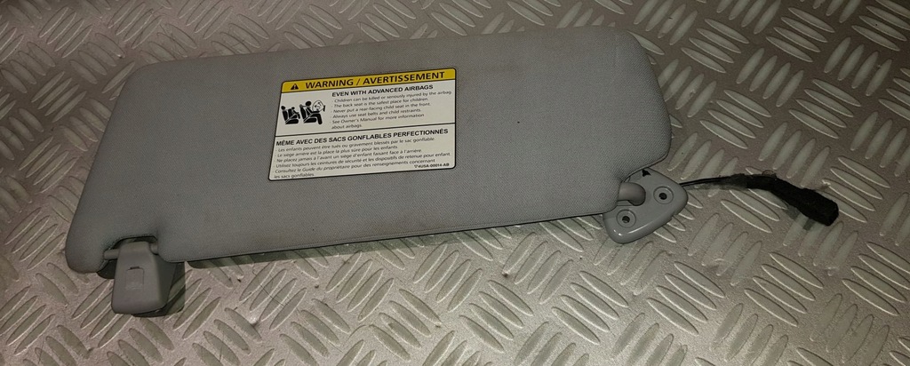 фото №5, Jaguar xf x250 lift защита солнцезащитная правая козырёк кронштейн потолочный