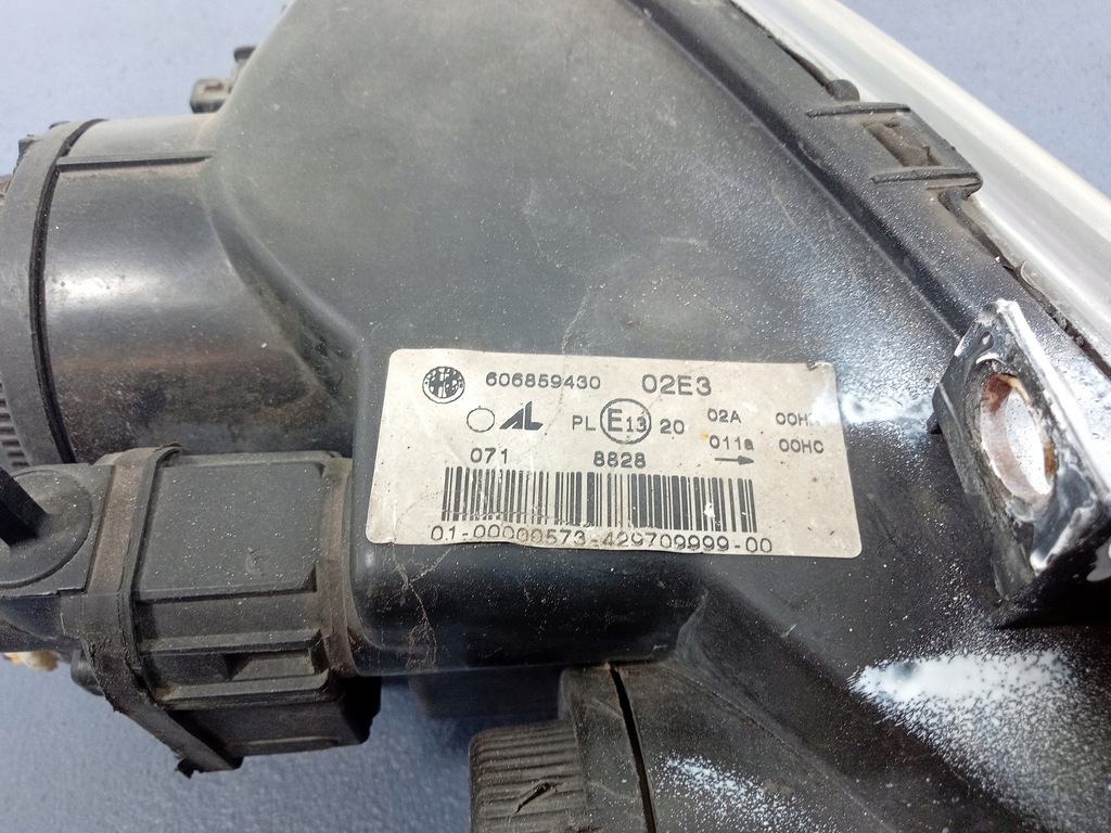 фото №4, Alfa romeo 156 lift фара левый eu 606859430