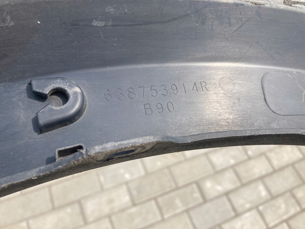 фото №6, Dacia sandero stepway накладка молдинг крыла левый перед 638753914r