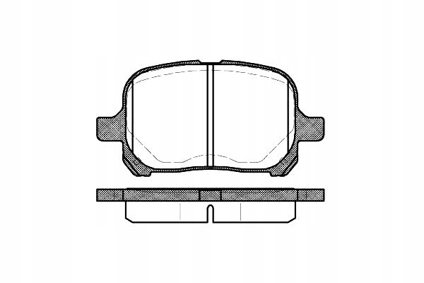 фото №2, Тормозные колодки тормозные remsa 446533120 446533130 4465205