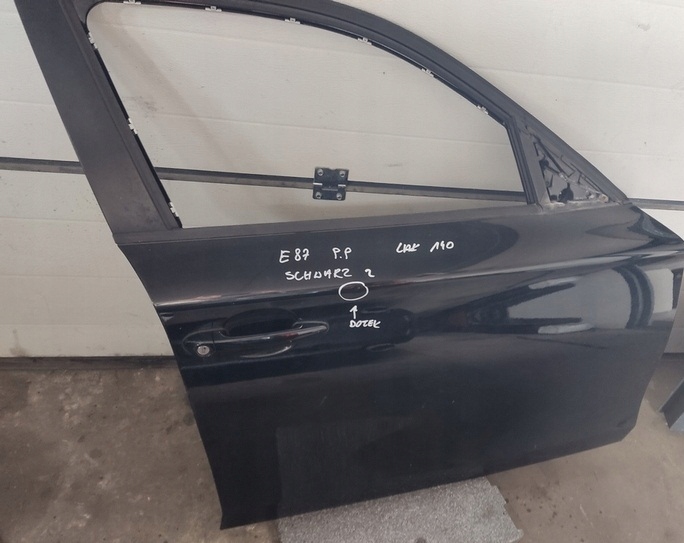 фото №1, Bmw e87 двері правий перед передній schwarz 2