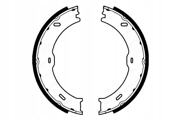 фото №1, Delphi ls2018 набір колодка гальмівних