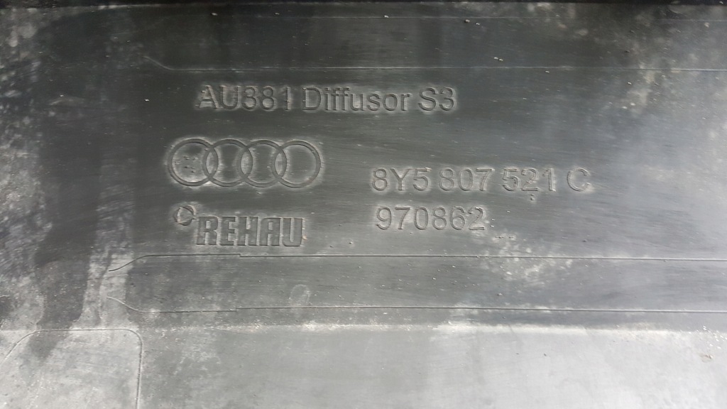 фото №11, Накладка бампера задняя audi a3 s3 sedan 8y5807521c