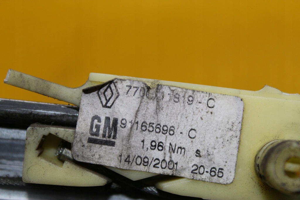 фото №5, Подъемник стекло правый перед trafic ii vivaro