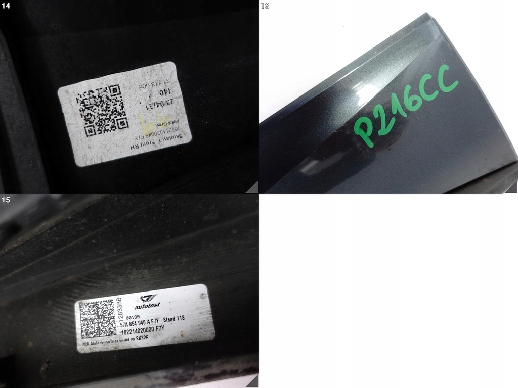 фото №12, Skoda karoq 57a sportline 17-24 lift молдинг na двері права перед f7y