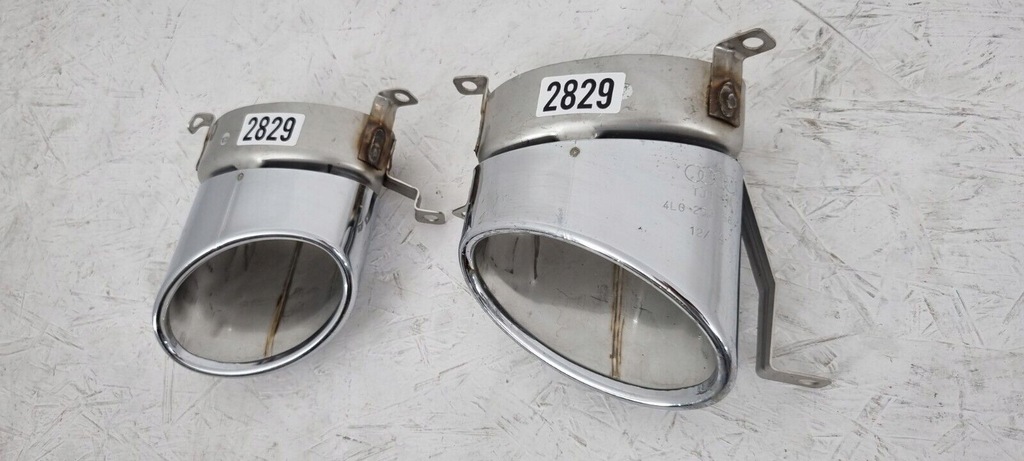 фото №5, Audi q7 v12 4l 2009- наконечник глушника комплект 4l0253684a 4l0253683a