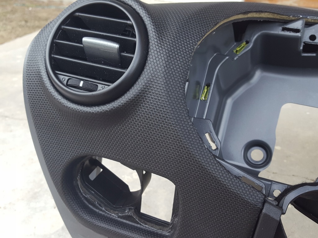 фото №4, Seat leon 2 ii приборная панель консоль приборная панель 2подушка безопасности 2ремни