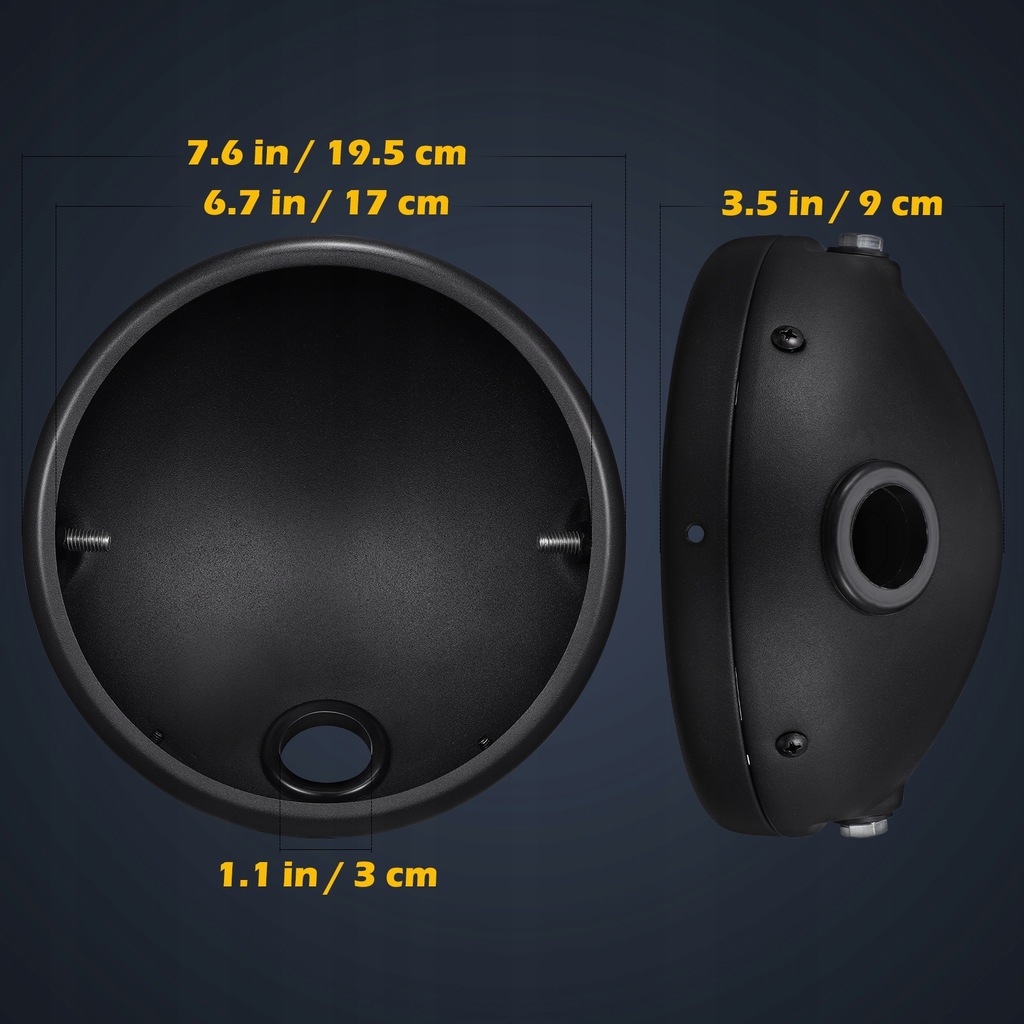 фото №13, Корпус фара motocyklowego